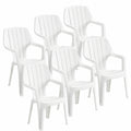 Salon de jardin, coloris blanc, pour la terrasse ou le jardin