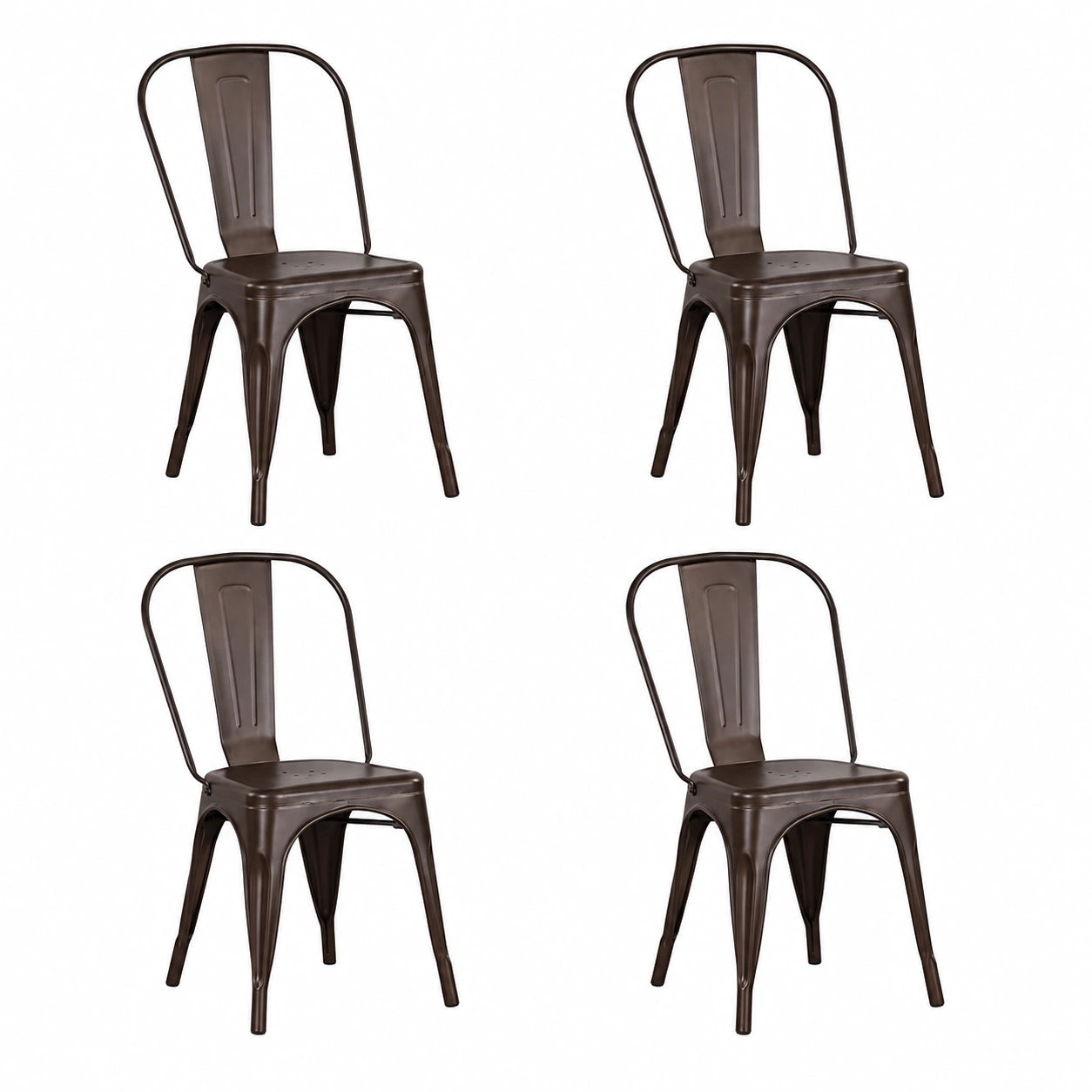 Chaise, en métal, pour la salle à manger ou la cuisine