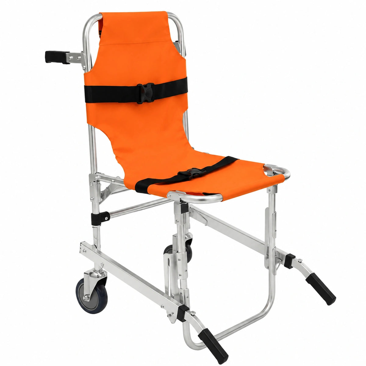 Chaise, pliable, coloris orange, pour la salle à manger ou la cuisine