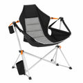 Chaise, en aluminium, pliable, réglable, pour la salle à manger ou la cuisine