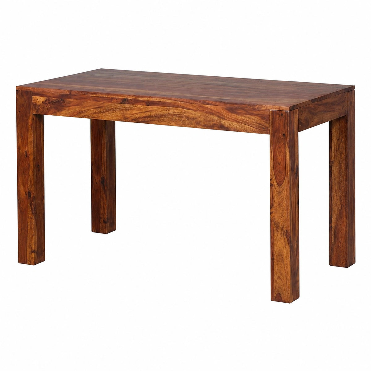Table à manger, en bois massif, 120 x 60 cm, pour la salle à manger