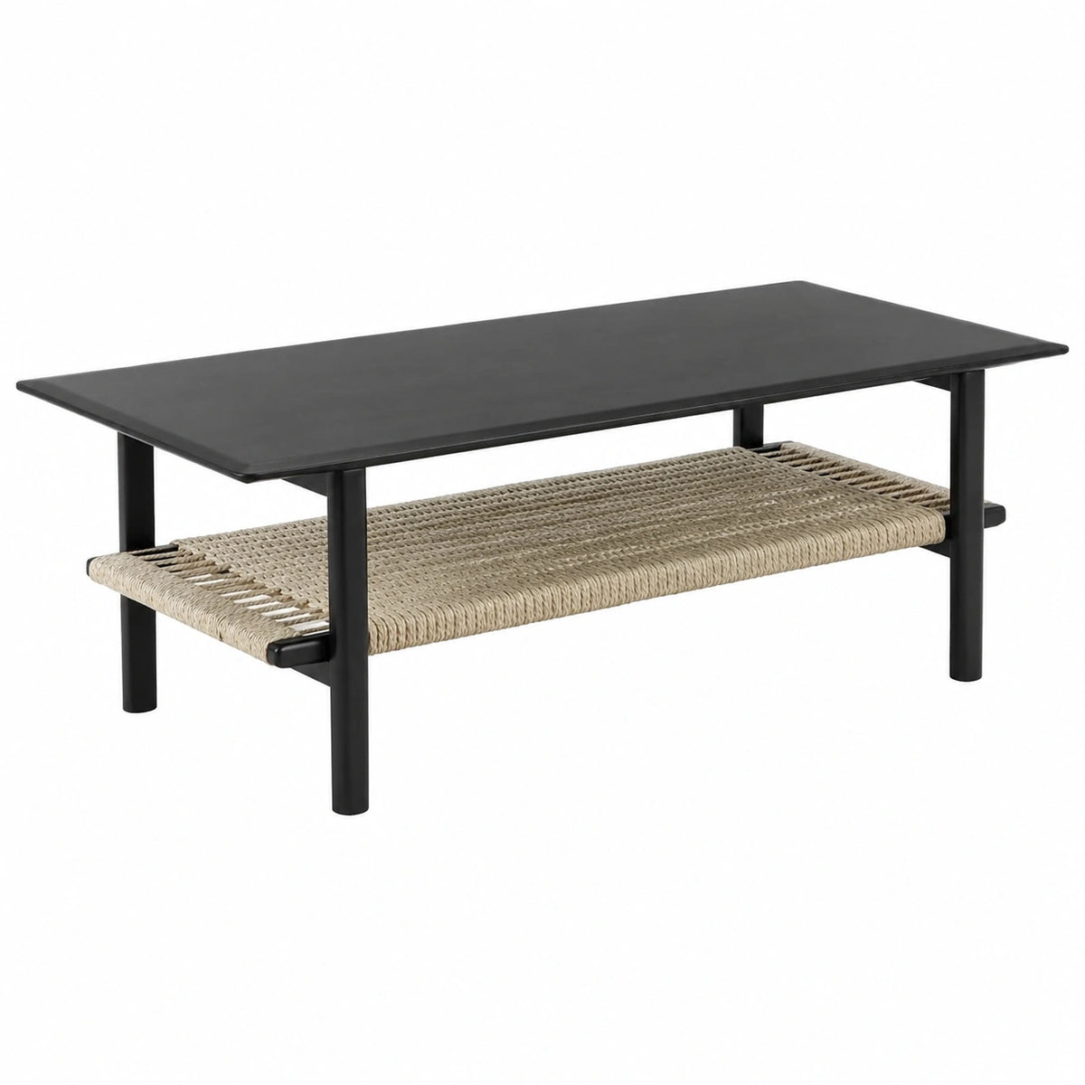 Table basse, coloris noir, pour le salon