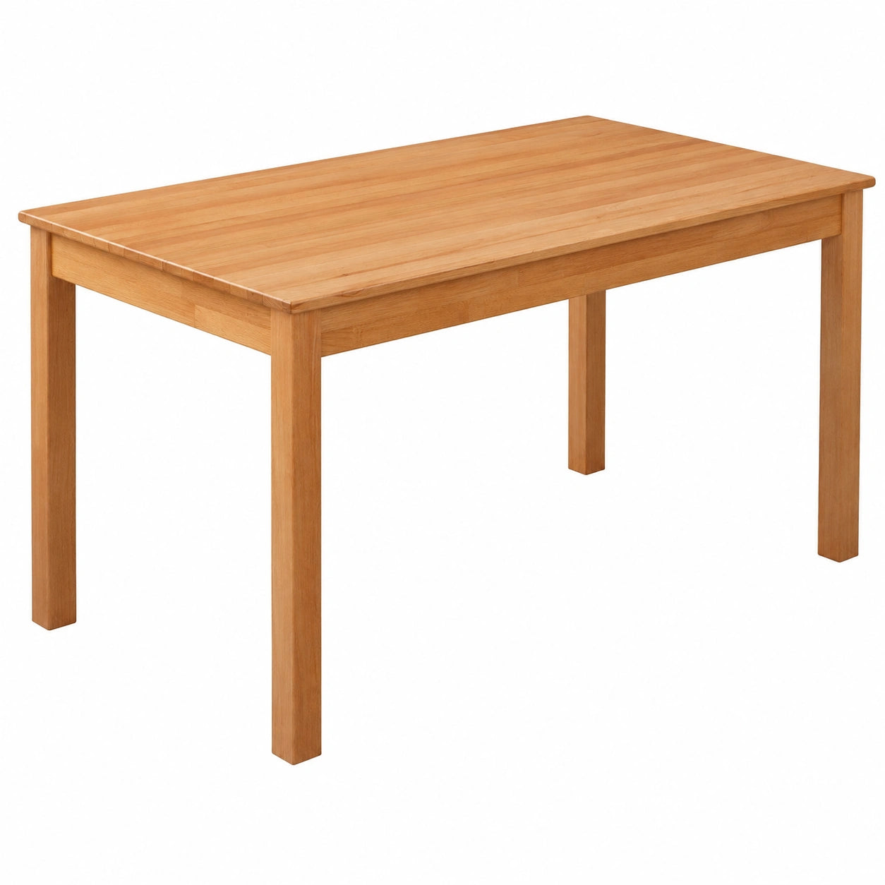 Table à manger, en bois massif, 110 x 75 x 75 cm, pour la salle à manger
