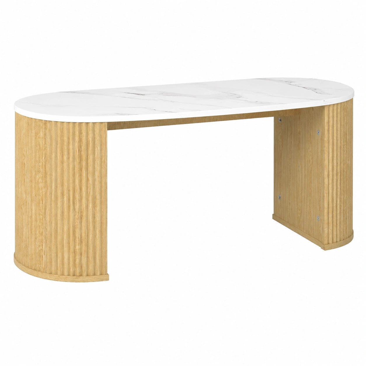 Bureau, coloris blanc, 110 x 50 x 40 cm, pour l’espace de travail