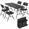 Table basse, en métal, avec 4 chaises, pour le salon