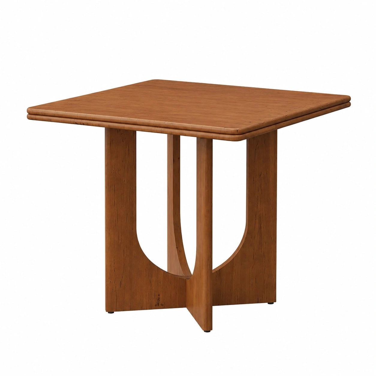 Table à manger, en bois massif, coloris marron, pour la salle à manger