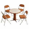 Chaise, en tissu, rembourré, 4 pièces, pour la salle à manger ou la cuisine