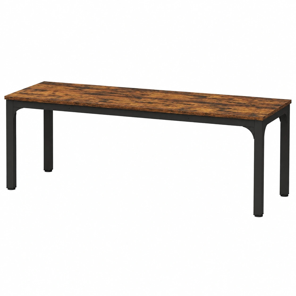 Table à manger, 8 places, 200 x 70 x 75 cm, coloris marron, pour la salle à manger