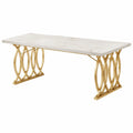 Table à manger, 6 places, 160 x 80 x 75 cm, pour la salle à manger