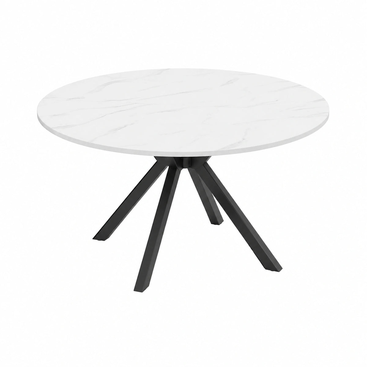 Table à manger, avec 2 chaises, coloris noir et blanc, pour la salle à manger