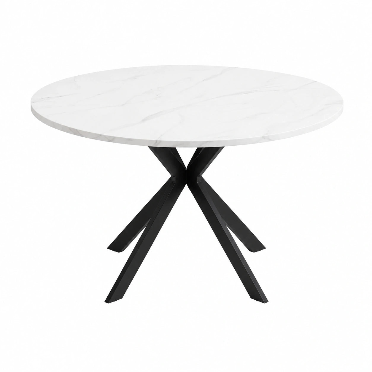 Table, avec 2 chaises, coloris blanc, 3 pièces, pour les espaces de vie