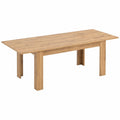 Table à manger, extensible, en chêne, 220 x 90 cm, pour la salle à manger